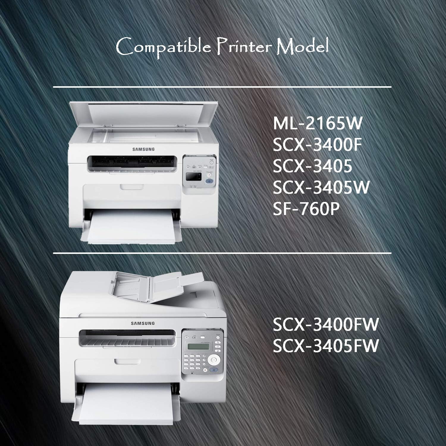 TG Imaging Cartucho de tóner compatible MLT-D101S para impresora de tóner Samsung MLTD101S SCX-3405 ML-2165 SCX-3400 SF-760P (3 unidades)