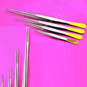 Juego de 4 unidades alemanas de alta calidad, cada uno de Debakey Arteria Atraumatic Tissue Vascular Forcep Gold de 6 pulgadas más 8 pulgadas más 10 Juego de 4 unidades alemanas de alta calidad, cada uno de Debakey Arteria Atraumatic Tissue Vascular Forcep Gold de 6 pulgadas más 8 pulgadas más 10