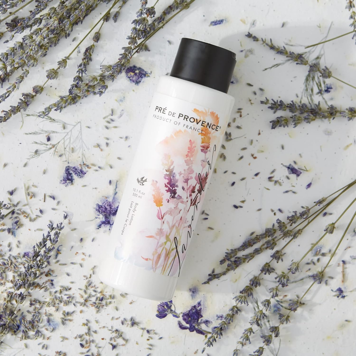 Pre de Provence Provincial Collection – Loción corporal con infusión de aceite de lavanda, lujosa y calmante, 10.1 onzas líquidas
