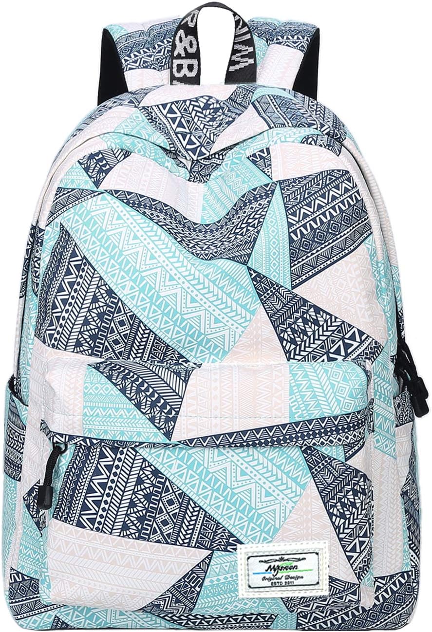 Mygreen – Mochila escolar con bonitos diseños para niños y niñas, 11.5 x 15.7 x 5.1 pulgadas