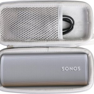 Khanka Funda de viaje rígida de repuesto para altavoz Bluetooth inteligente portátil Sonos Roam (interior blanco) Khanka Funda de viaje rígida de repuesto para altavoz Bluetooth inteligente portátil Sonos Roam (interior blanco)
