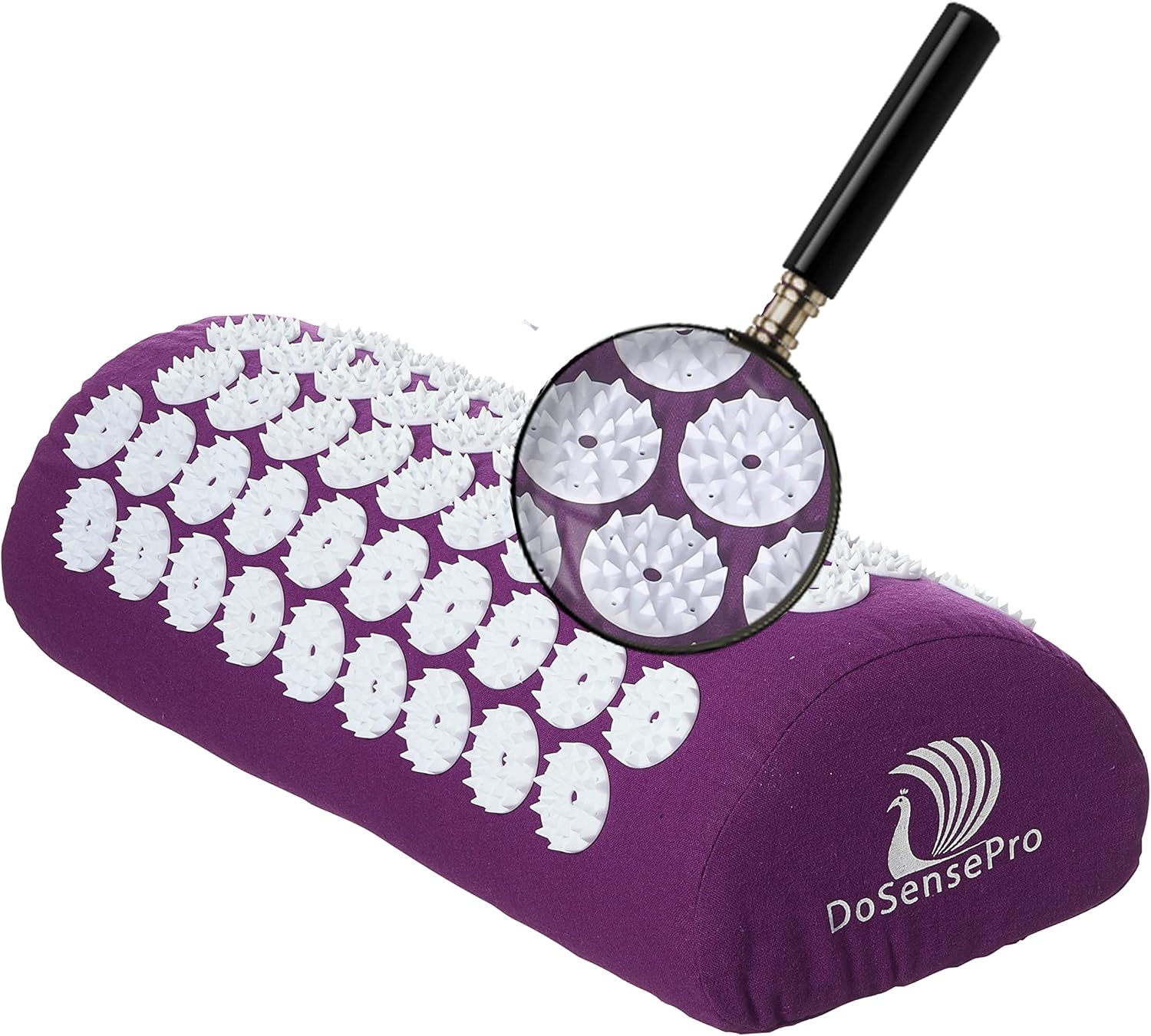 Almohada de acupresión de DoSensePro. Almohada de masaje de acupuntura para espalda, cuello, alivio del dolor y relajación. Dolores de cabeza y