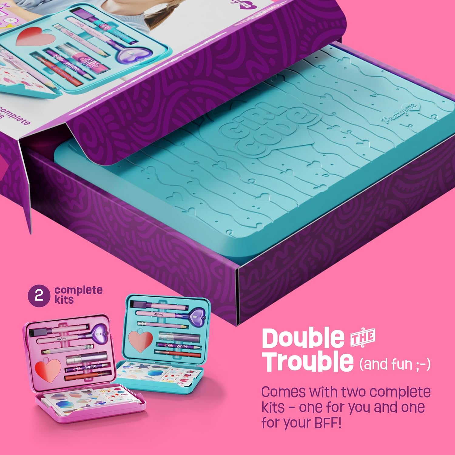 Kit de mensajería secreta para niñas, regalos para niños, ideas de regalo de cumpleaños para niñas de 7 a 14 años de edad, los mejores kits de