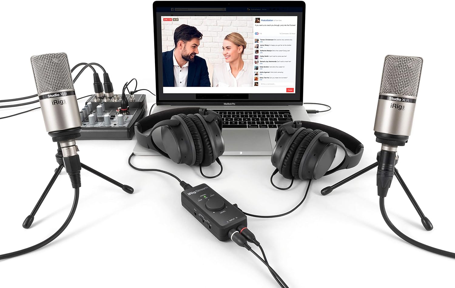 IK Multimedia - Adaptador de interfaz iRig Stream con 2 canales de grabación y transmisión en vivo para iPhone iPad Android Mac y computadora - Imagen 8
