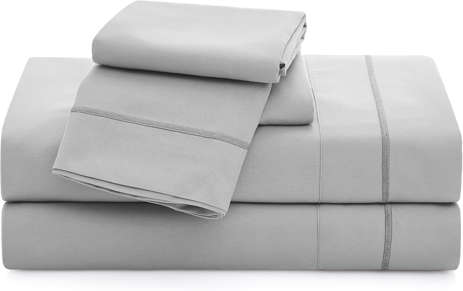 Casual Living 32628 – Juego de sábanas y fundas de almohada de 4 piezas de sábanas y fundas de almohada de 4 piezas de tamaño Queen Size Hotel Style