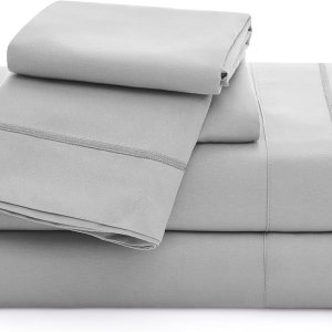 Casual Living 32628 – Juego de sábanas y fundas de almohada de 4 piezas de sábanas y fundas de almohada de 4 piezas de tamaño Queen Size Hotel Style Casual Living 32628 – Juego de sábanas y fundas de almohada de 4 piezas de sábanas y fundas de almohada de 4 piezas de tamaño Queen Size Hotel Style