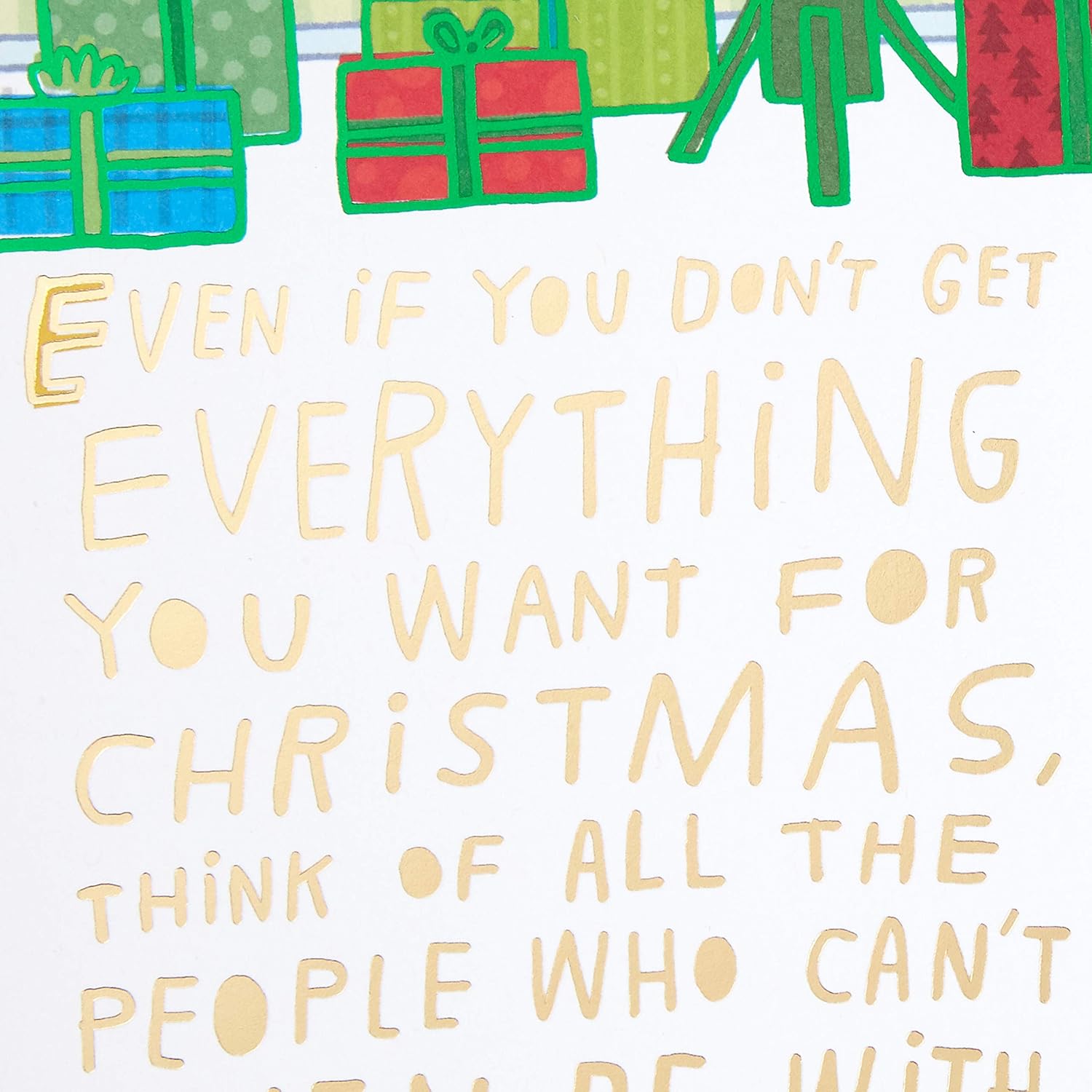 Hallmark Shoebox Tarjeta de Navidad divertida (Familias) (399XXH1024)