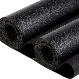 The Yard – Vinilo para tapicería, 2 yardas, 54 x 72 pulgadas, tela de piel sintética sintética de 0.039 pulgadas de grosor, cuero negro suave, tela The Yard – Vinilo para tapicería, 2 yardas, 54 x 72 pulgadas, tela de piel sintética sintética de 0.039 pulgadas de grosor, cuero negro suave, tela