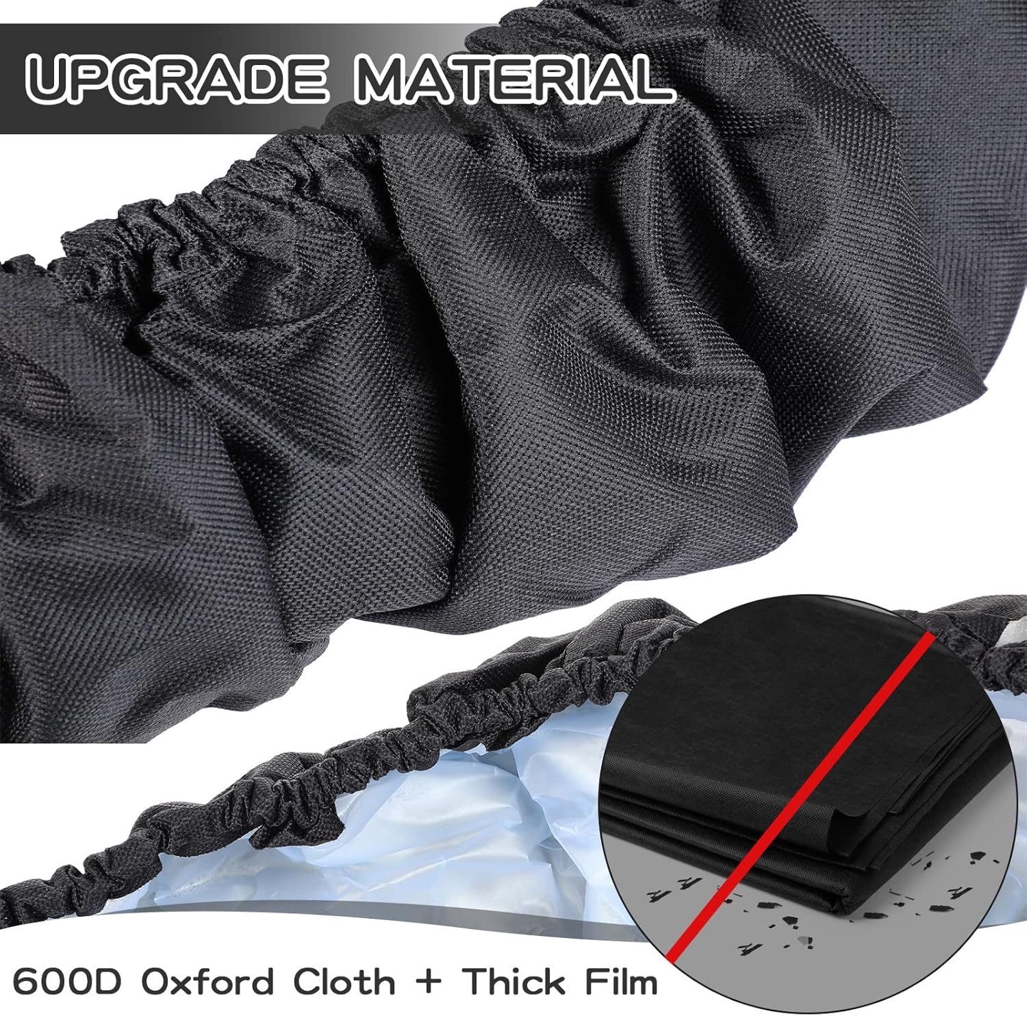 Cubierta de resorte para trampolín, cubierta de seguridad de repuesto para trampolín 600D, cubierta opcional de tela Oxford para cama elástica