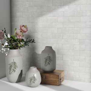 BeNice Azulejos de ducha para despegar y pegar para cocina, baño, azulejos de ducha impermeables (5 hojas, gris) BeNice Azulejos de ducha para despegar y pegar para cocina, baño, azulejos de ducha impermeables (5 hojas, gris)