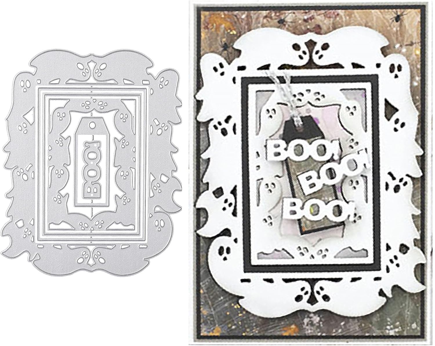 Troqueles para álbumes de recortes, troqueles de corte de metal de Navidad para hacer tarjetas, plantilla de papel para manualidades, plantillas de