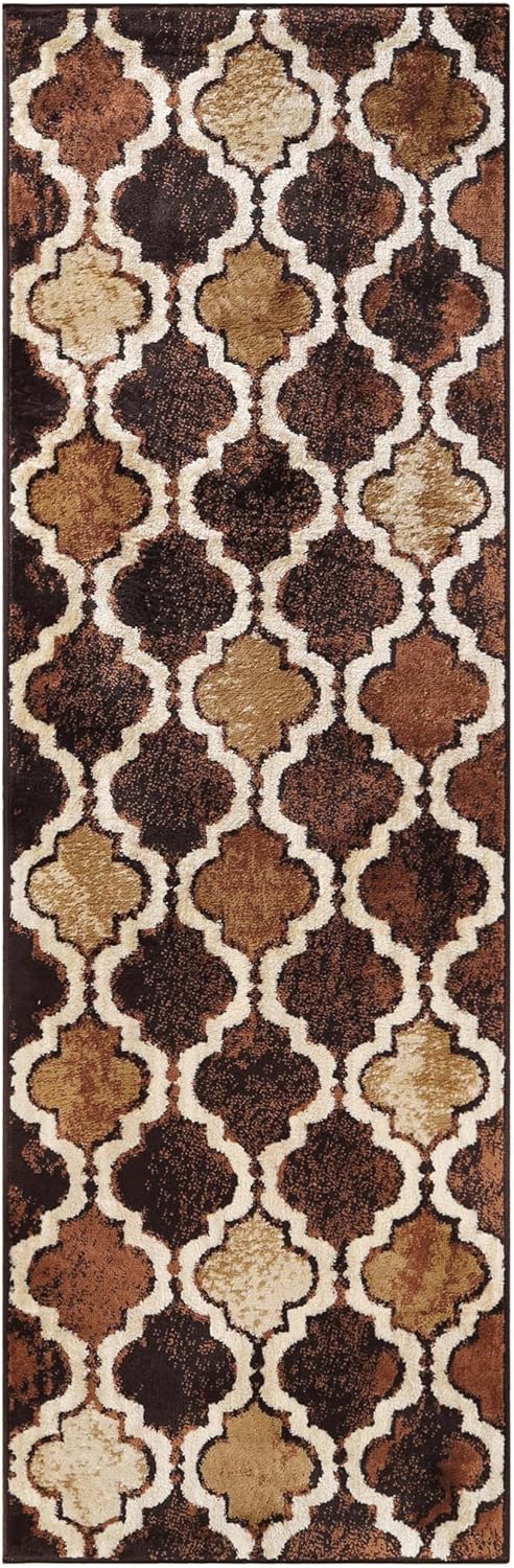Superior Alfombra de pasillo para interiores, respaldo de yute, perfecta para sala de estarcomedor, dormitorio, oficina, cocina, entrada, decoración