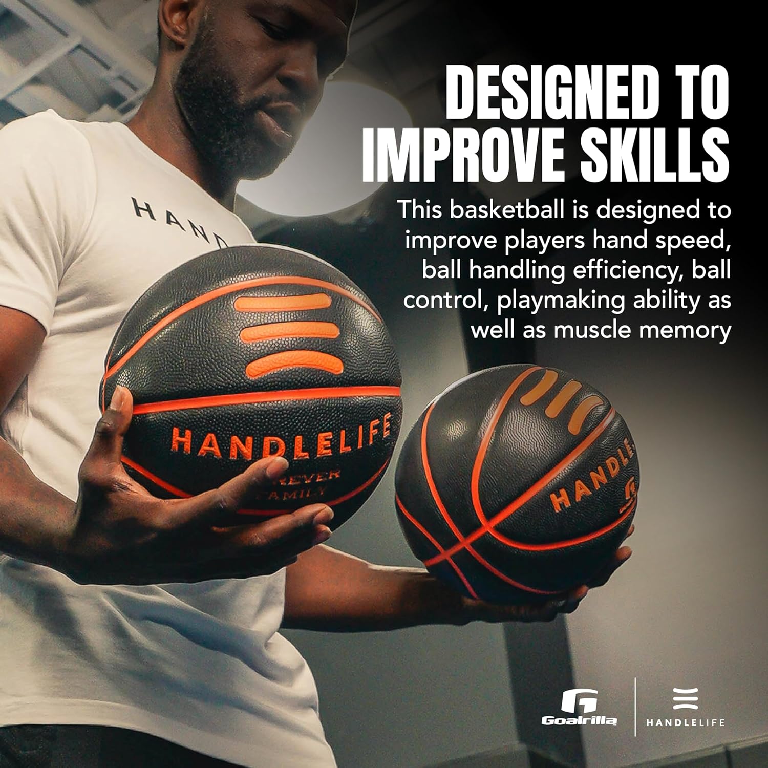 Goalrilla HandleLife – Pelotas de baloncesto para entrenamiento pesado
