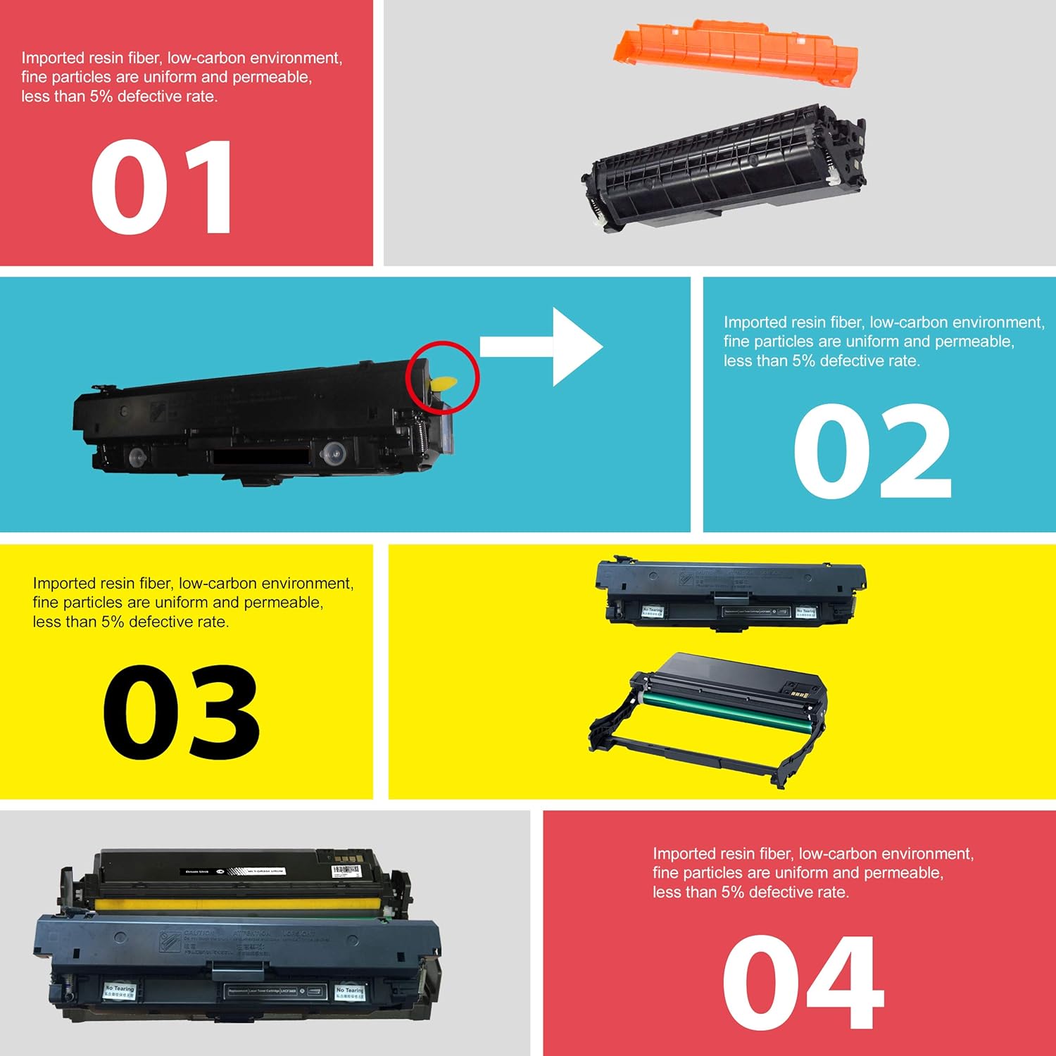 TG Imaging Paquete de 2 cartuchos de tóner de repuesto para impresora Canon 054 054BK compatible con Canon 054 054BK, funciona para impresoras