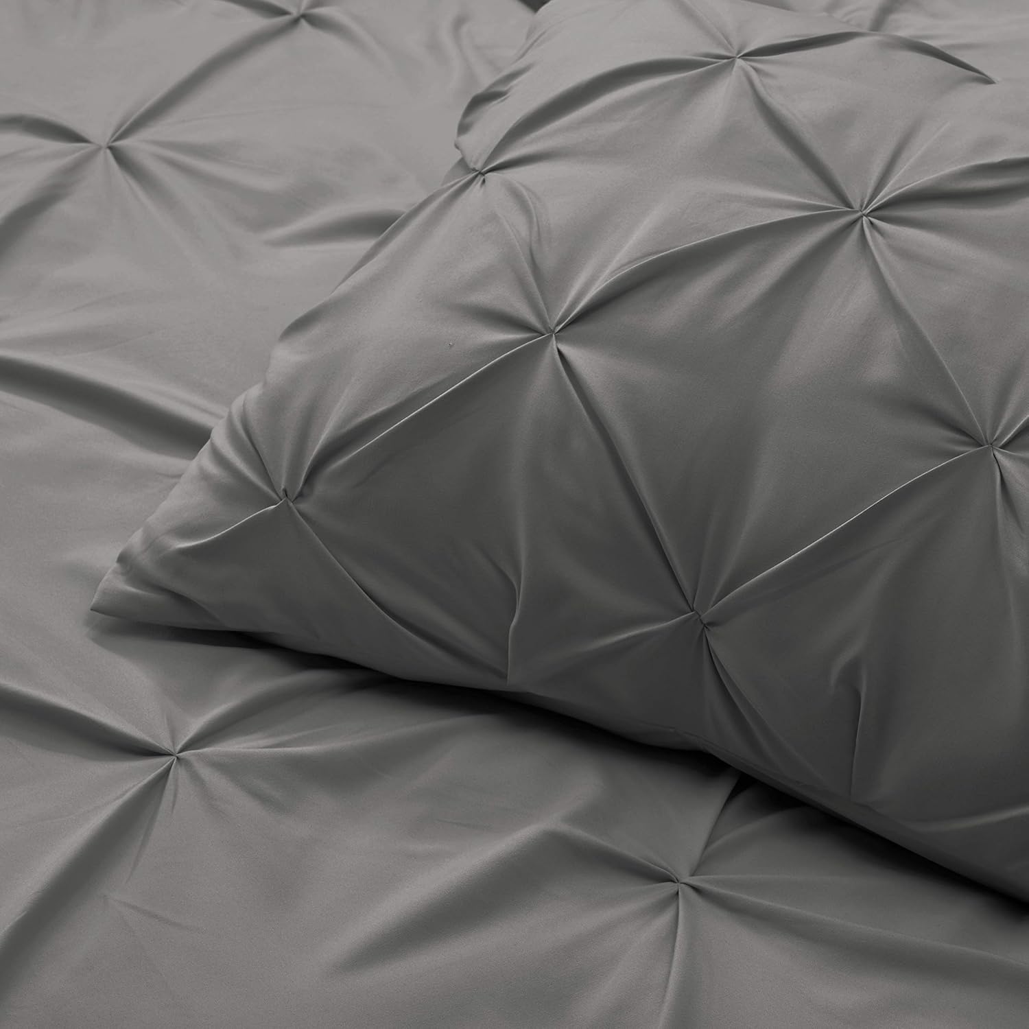 Nestl Bedding – Juego de 3 piezas de edredón de microfibra con fundas de almohada