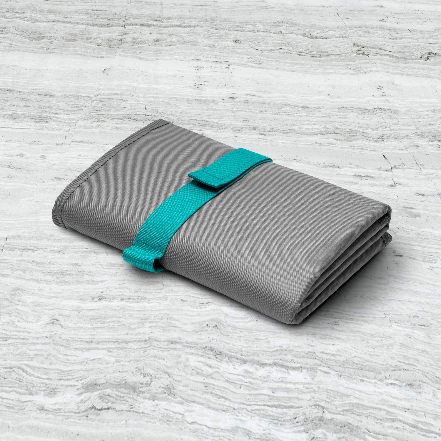 Toolik – Cambiador de pañales para bebé, extra grande (27.5 x 19.7 pulgadas), tapete impermeable para paseos de cochecito o bolsa de pañales, se