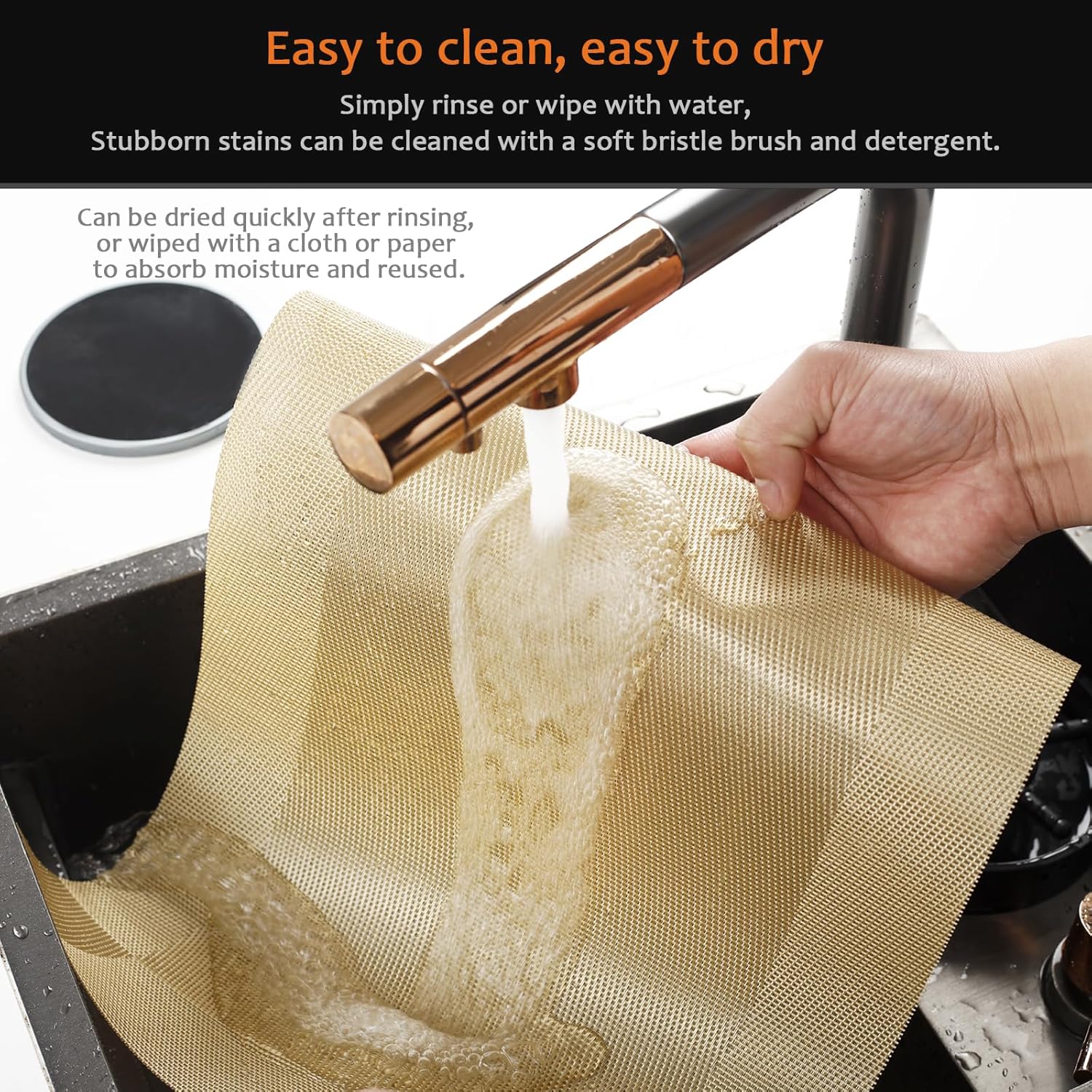 Juego de 12 manteles individuales de PVC lavables y lavables para mesa de cocina, resistentes al calor, antideslizantes, de vinilo tejido, para