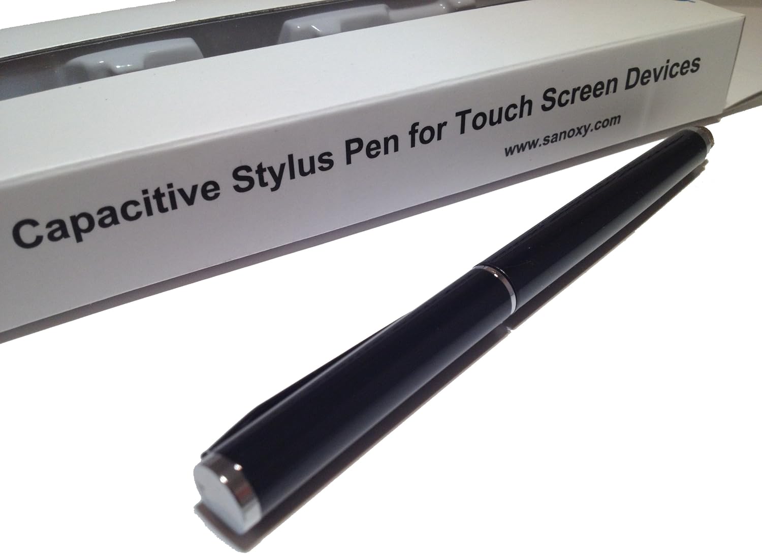 SANOXY Elegant Conductive Microfiber Fabric Touch Stylus+ Ink Pen Combo for HTC iPad-Dual-Purpose Micro-Fiber Fabric Technology Capacitive Stylus