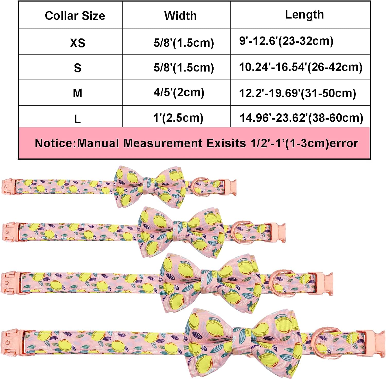 Juego de collar y correa para perro con pajarita, collar de perro con flor desmontable con placa de identificación para perro, hebilla dorada fuerte