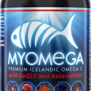 Suplemento de ácidos grasos Omega 3  Myogenix Myomega Premium islandés Omega 3 Suplemento para apoyar la salud del corazón, cerebro y Suplemento de ácidos grasos Omega 3  Myogenix Myomega Premium islandés Omega 3 Suplemento para apoyar la salud del corazón, cerebro y
