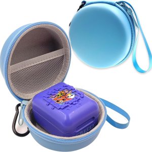 LeoTube Estuche rígido de EVA compatible con Bitzee Digital Pet Interactive Virtual Toy, soporte de viaje de almacenamiento para mascotas LeoTube Estuche rígido de EVA compatible con Bitzee Digital Pet Interactive Virtual Toy, soporte de viaje de almacenamiento para mascotas