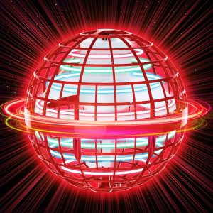 CASEIER Juguete flotante de bola de orbe volador, bola flotante controlada a mano con luz RGB, bolas de mosca boomerang de 360 para juguetes CASEIER Juguete flotante de bola de orbe volador, bola flotante controlada a mano con luz RGB, bolas de mosca boomerang de 360 para juguetes