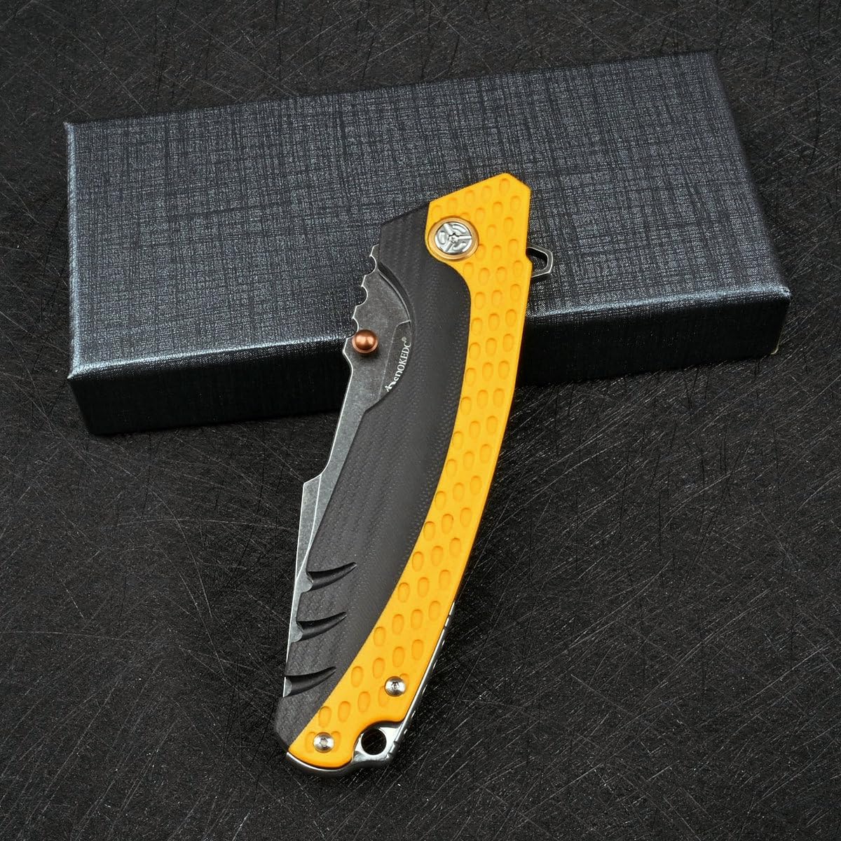 Knives VG10 Cuchillo plegable de acero para hombres con clip G10 mango EDC cuchillo táctico de bolsillo para exteriores, campamento, caza,