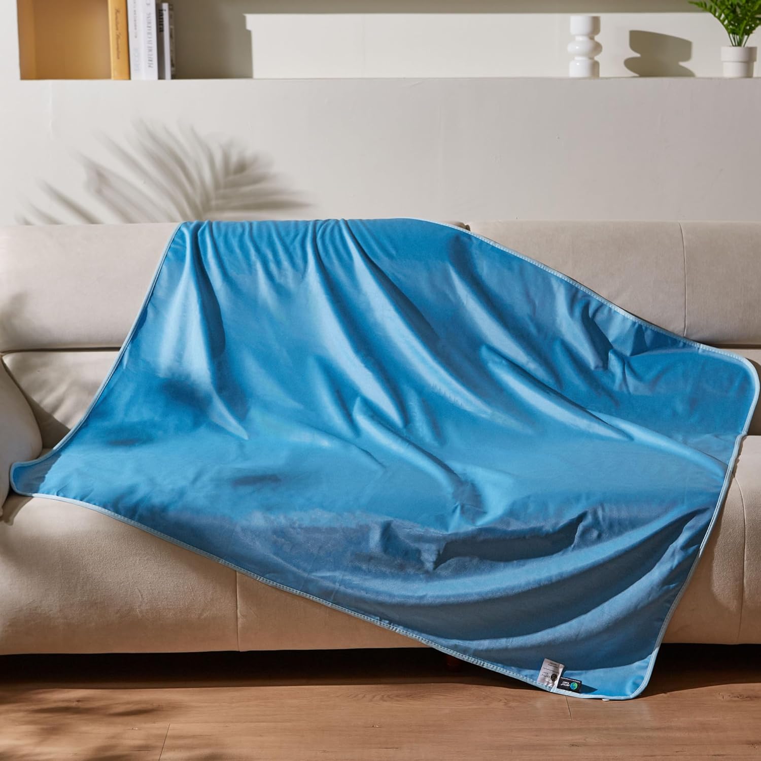Kritter Planet Funda de cama refrescante impermeable para perro, manta reversible para mascotas, tapete de cama para mascotas, funda protectora para