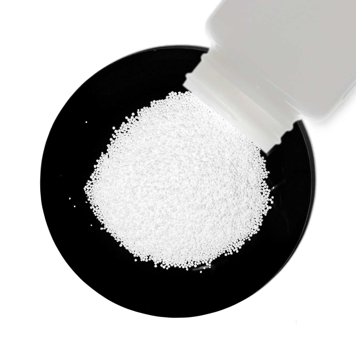Percarbonato de sodio 2Na2CO3.3H2O2 99% ACS Grado Prills 1 Lb en dos botellas ahorradoras de espacio