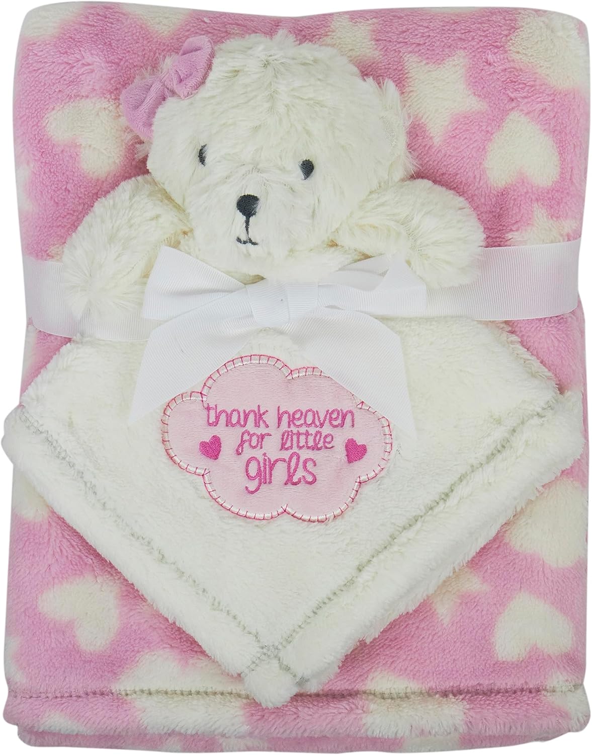 Mantas suaves de bebé Minky manta de bebé para niñas y niños (amigo rosa, 1)