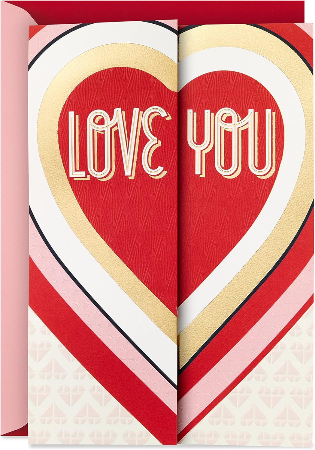 Hallmark Tarjeta del día de San Valentín para marido, esposa, novio, novia (pancarta, Love Everything About You)