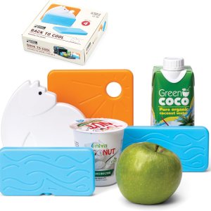 Monkey Business Back To Cool – Juego de bolsas de hielo, 4 bolsas de hielo reutilizables para loncheras y bolsas enfriadoras, colorida bolsa de Monkey Business Back To Cool – Juego de bolsas de hielo, 4 bolsas de hielo reutilizables para loncheras y bolsas enfriadoras, colorida bolsa de