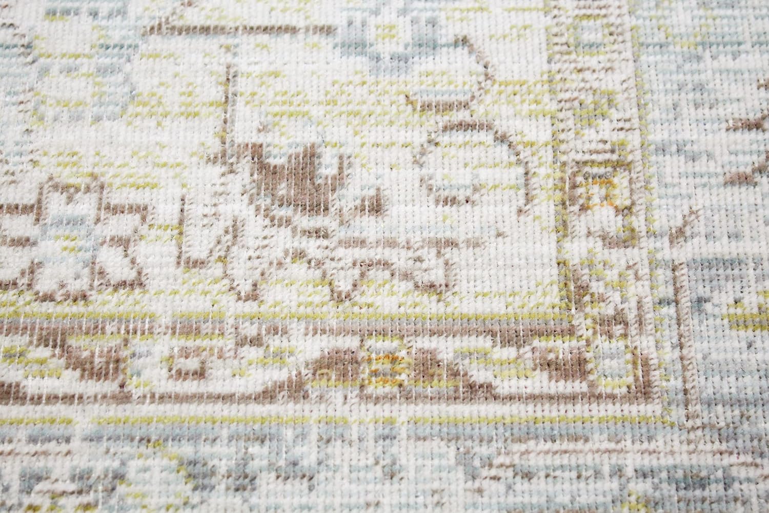Bashian Colección Alfombra  Telar eléctrico de lujo de poliéster  Decoración del hogar para alfombra de pasillo, alfombra de entrada, alfombra de