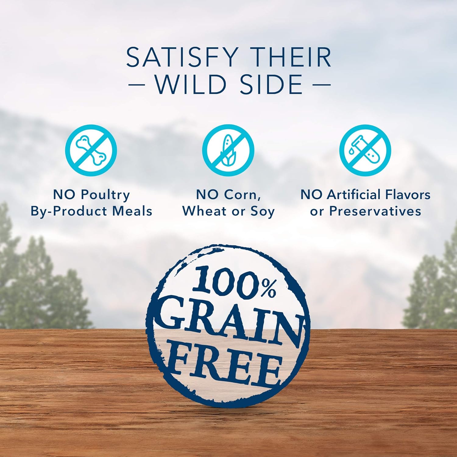 Blue Buffalo Wilderness Trail Treats – Galletas crujientes para perros con alto contenido en proteínas sin granos, receta de pato, caja de 36 onzas