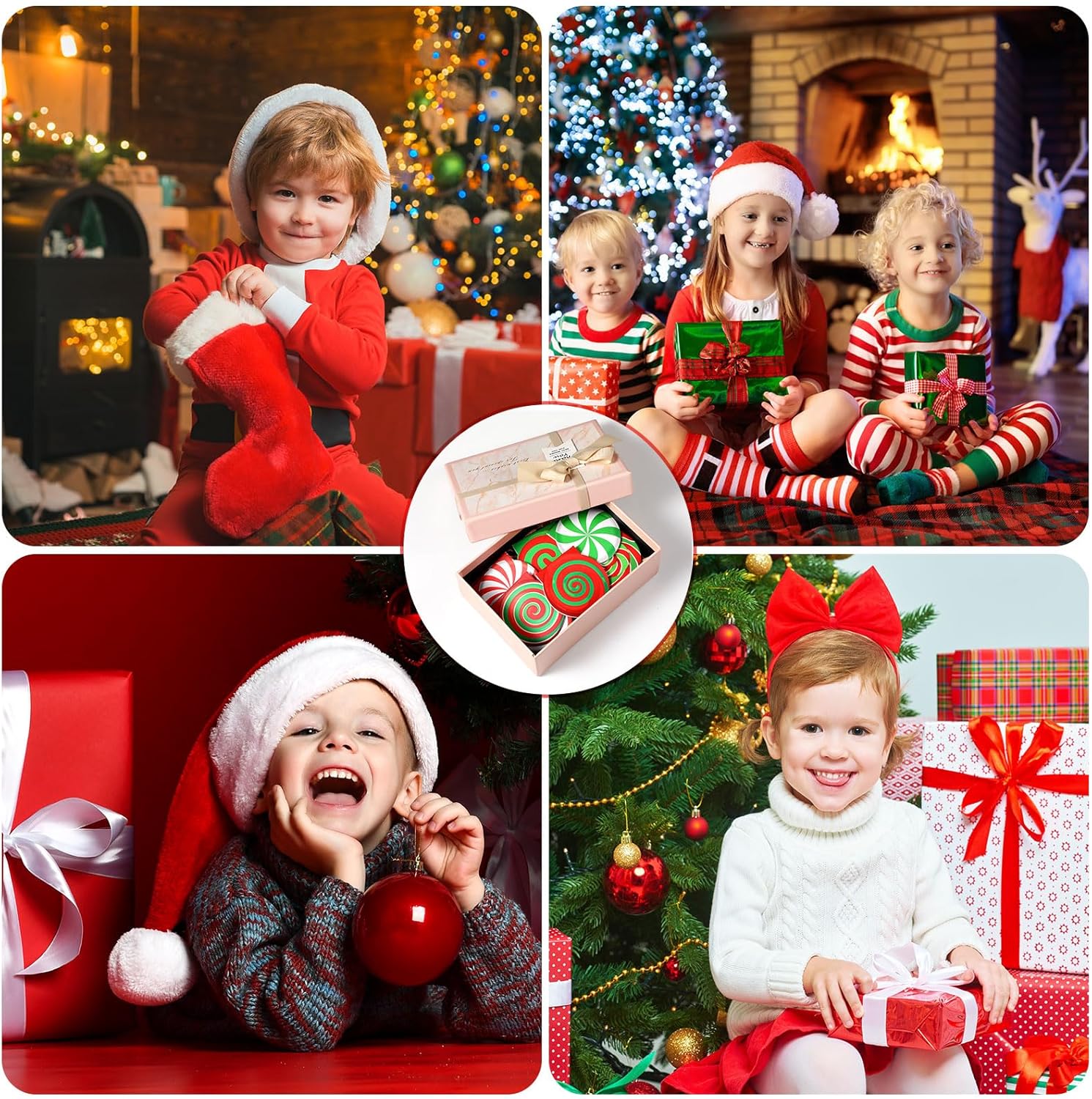 48 cuadernos pequeños de Navidad, cuadernos de Navidad, diarios de bolsillo de Navidad, bloc de notas de dulces de Navidad para niños, suministros