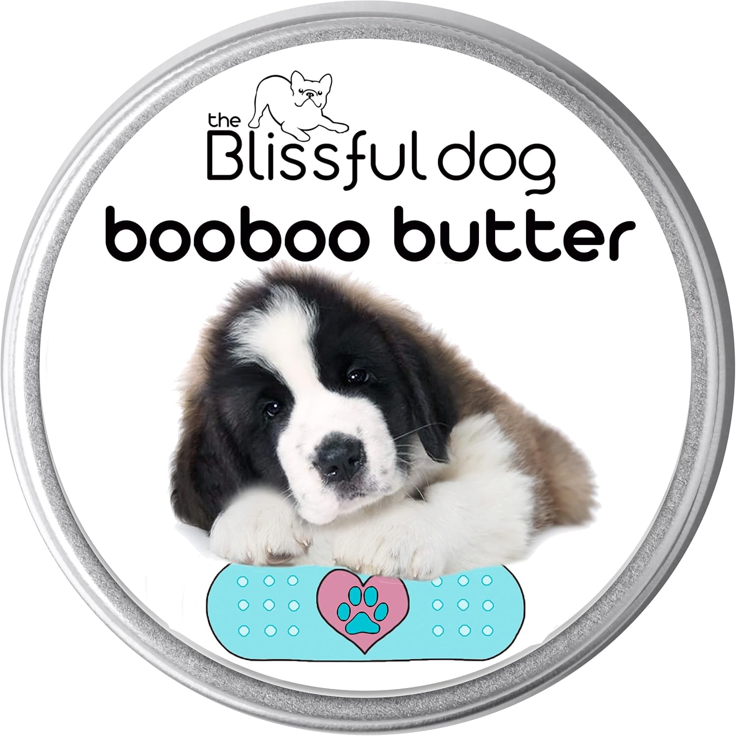 The Blissful Dog 1 oz TIN St. Bernard Booboo Mantequilla