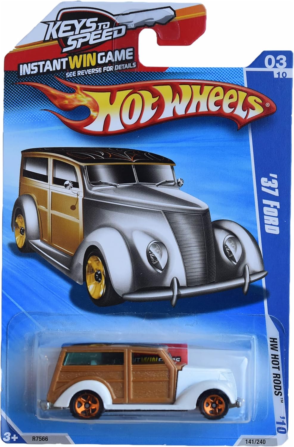 Hot Wheels Ford ’37 – Llaves para la velocidad de la tarjeta – Hot Rods 2010 310