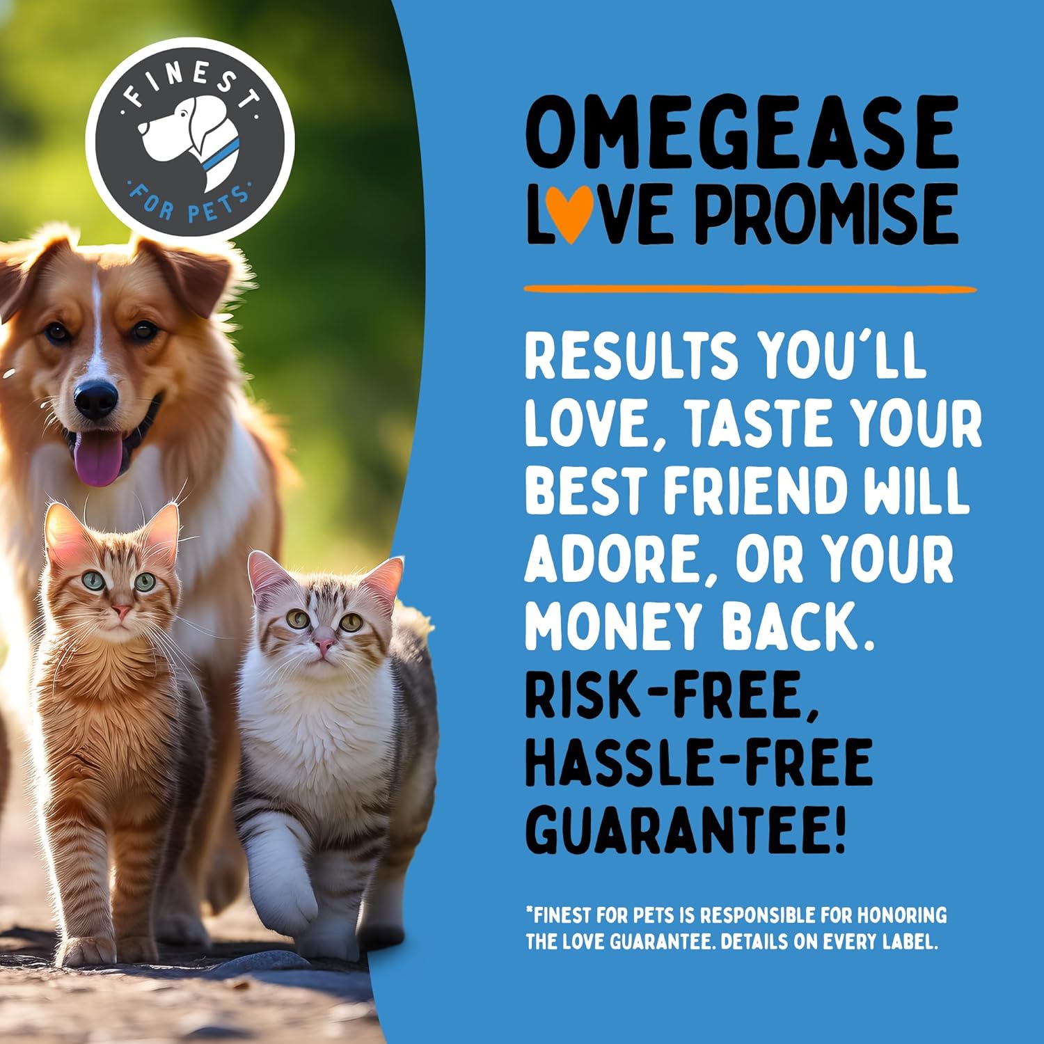 Aceite de pescado 100% puro, con omega 3, 6 y 9 para perros y gatos, 32 onza