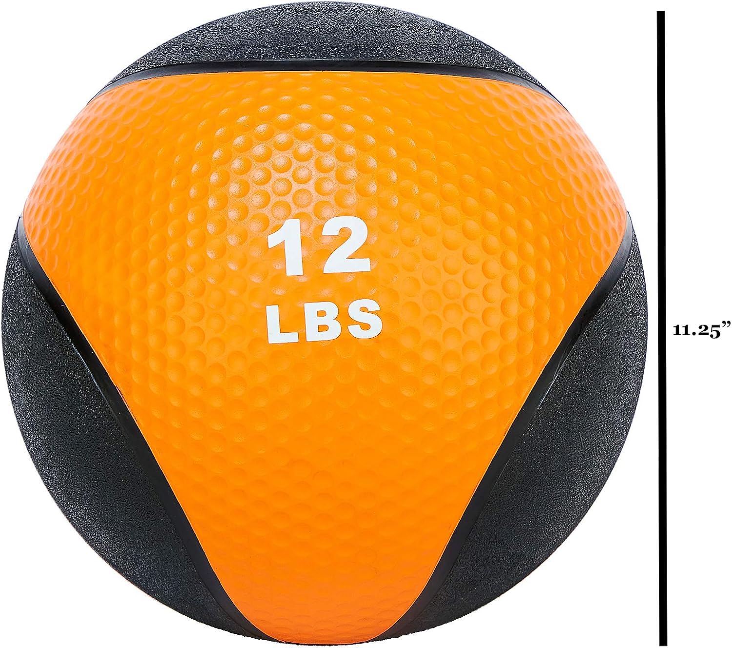 Signature Fitness Balón medicinal ponderado para ejercicios de entrenamiento, pelota de pared y pelota de golpe