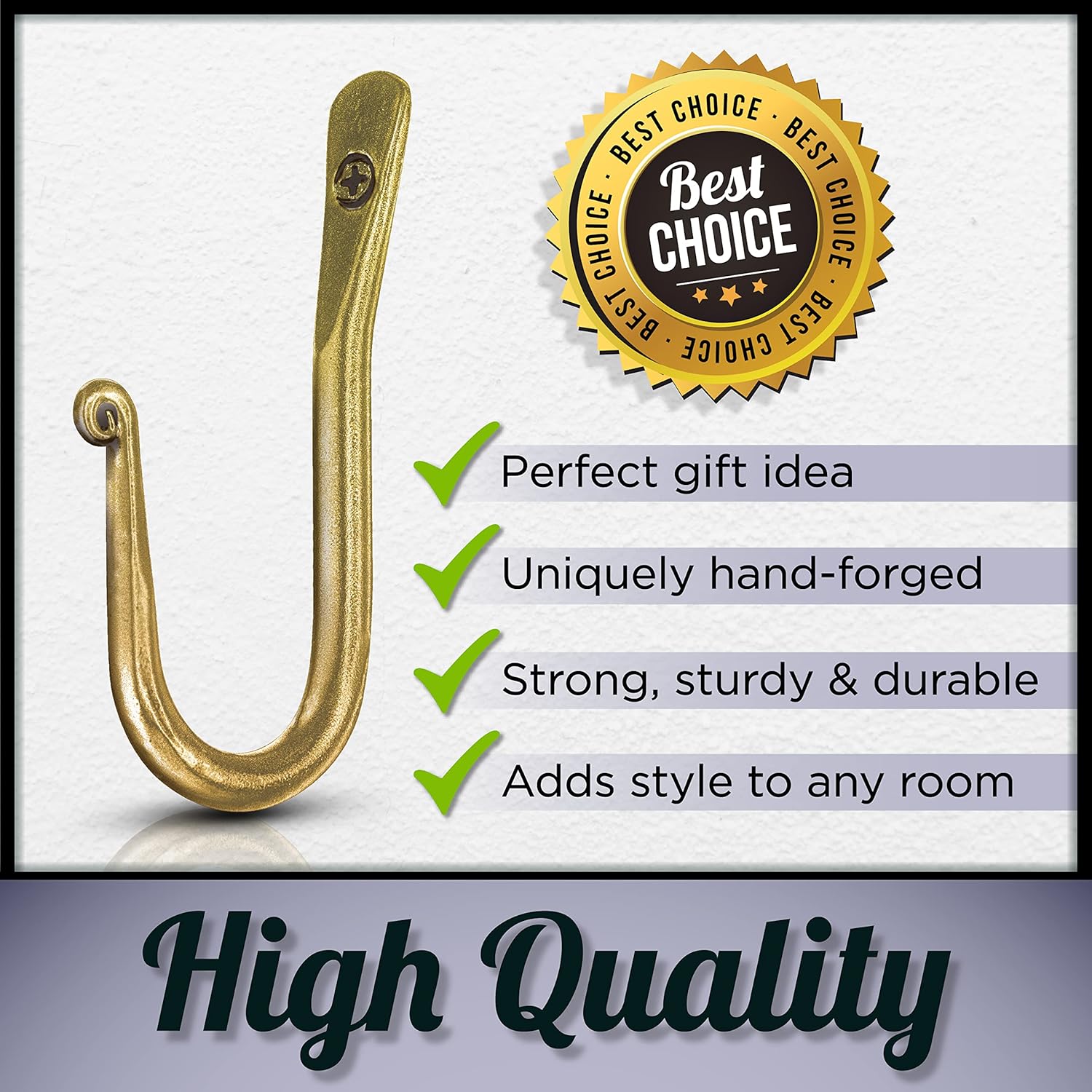 Ganchos decorativos para pared, ganchos de pared para colgar abrigos, sombreros y bolsos, ganchos versátiles para toallas para baños o cocina,