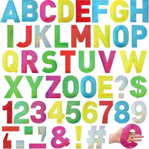 Seajan 184 calcomanías de letras grandes de 6 pulgadas, de vinilo, letras del alfabeto, números, autoadhesivas, letras grandes, letras grandes, Seajan 184 calcomanías de letras grandes de 6 pulgadas, de vinilo, letras del alfabeto, números, autoadhesivas, letras grandes, letras grandes,