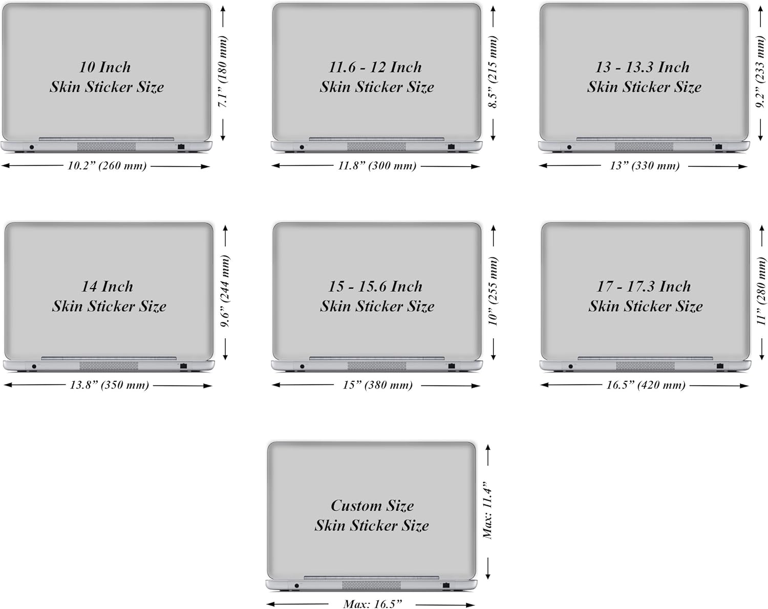 Meffort Inc Calcomanía artística personalizada para laptop, cuaderno, personaliza tu nombre (17 pulgadas, árbol de las cuatro estaciones)