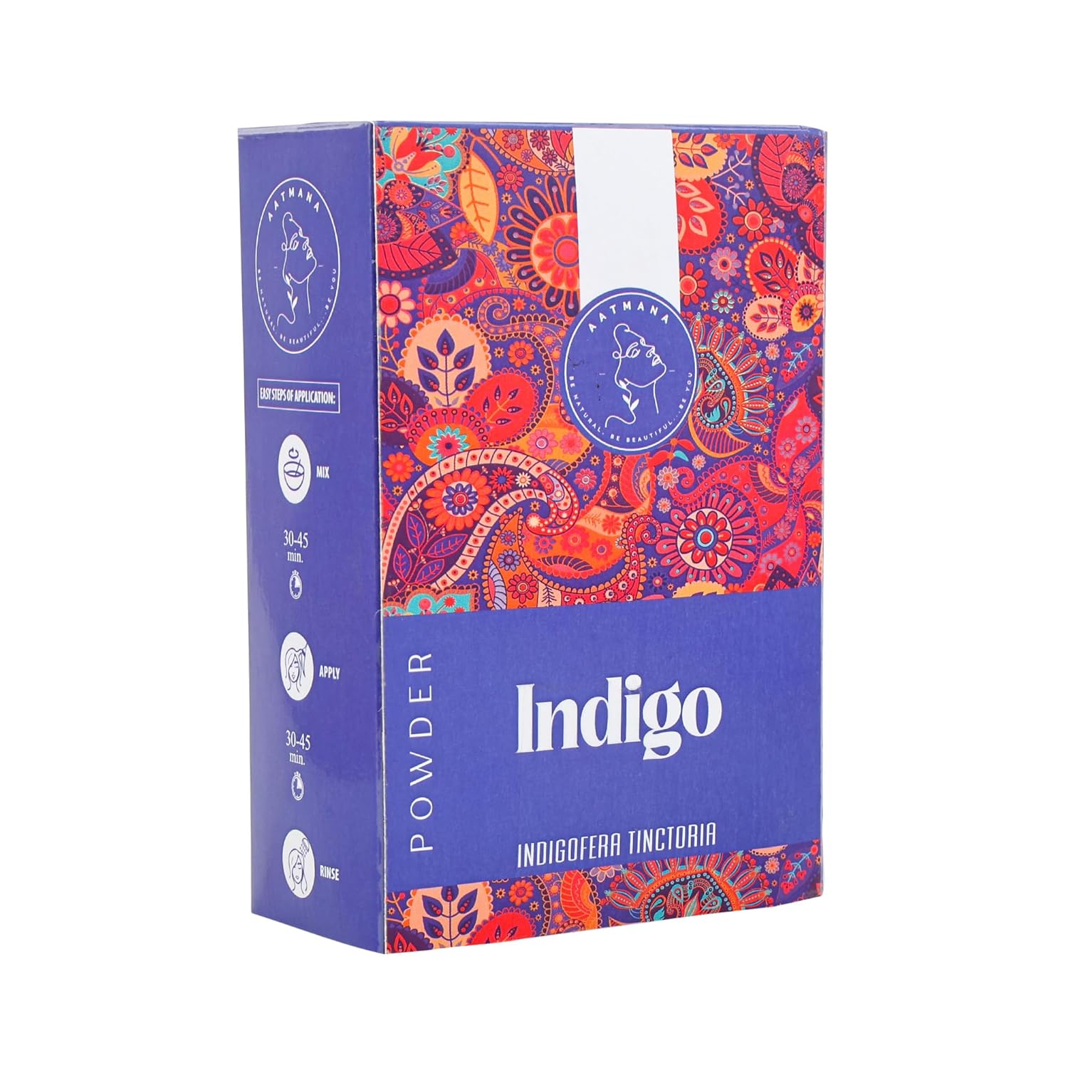 Indigo Powder  Indigofera Tinctoria  para cabello negro y natural  Promueve el crecimiento del cabello  Aumenta el grosor del cabello  Funciona con