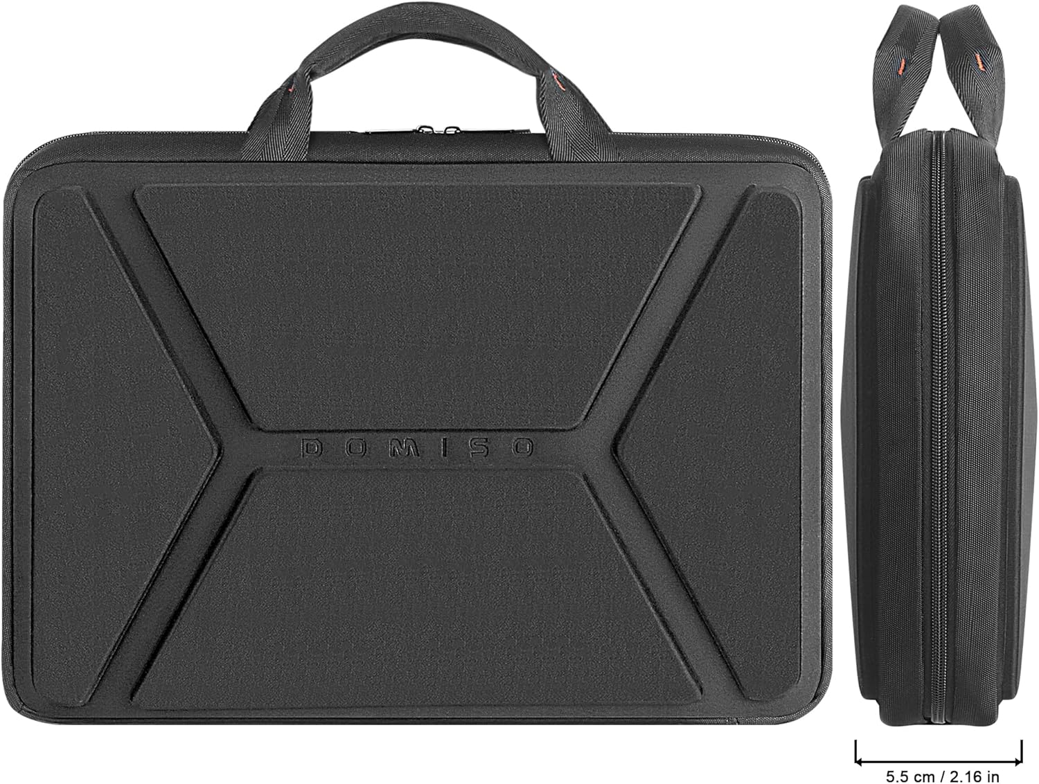 DOMISO Funda protectora para portátil de 17 pulgadas, a prueba de golpes, impermeable, portátil, para portátiles de 17-17.3 pulgadas,