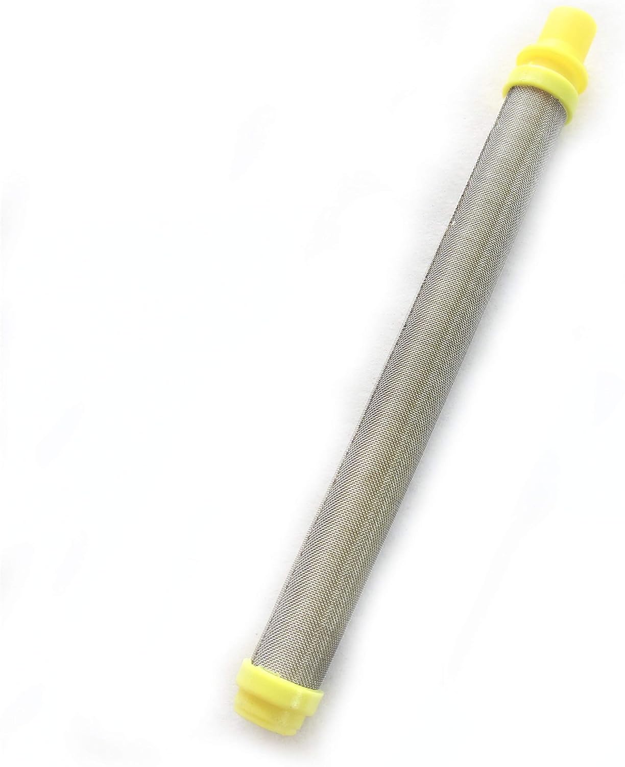 10 piezas de repuesto de filtro de pistola rociadora sin aire TitanSpraytechWagner – Tipo de empuje (amarillo, malla 100) 581-062 581062 89324