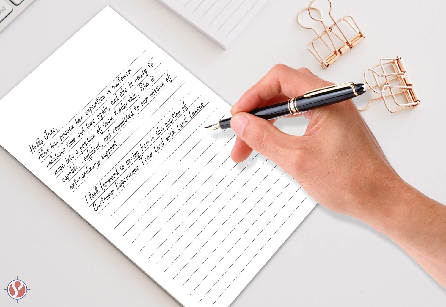 Tarjetas de notas verticales con rayas blancas, 3 x 5 pulgadas, 100 hojas por paquete