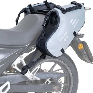 WILD HEART Alforjas para motocicleta, impermeables, para motocicleta, alforjas laterales para maletero, accesorio de motocicleta WILD HEART Alforjas para motocicleta, impermeables, para motocicleta, alforjas laterales para maletero, accesorio de motocicleta