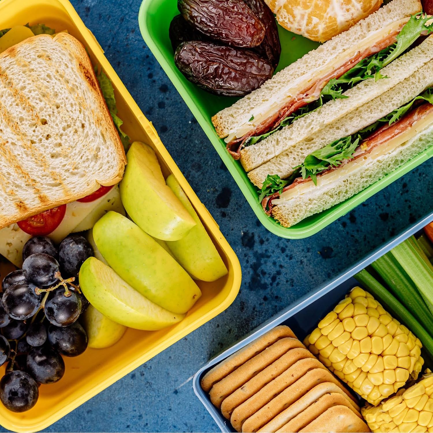 PATIKIL Bolsas de almuerzo aisladas de 10 x 7 x 3 pulgadas, bolsas Bento planas con patrón a cuadros, bolsas portátiles para alimentos, bolsas