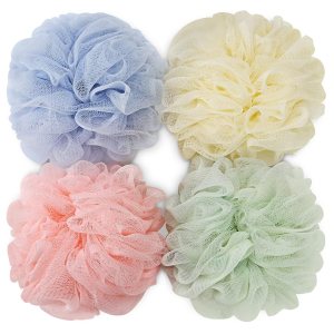 DadyMart Esponja de lufa para baño, 2.65 oz, malla de baño, puf de ducha, esponja exfoliante para el cuerpo, esponja de baño para mujeres y hombres, DadyMart Esponja de lufa para baño, 2.65 oz, malla de baño, puf de ducha, esponja exfoliante para el cuerpo, esponja de baño para mujeres y hombres,