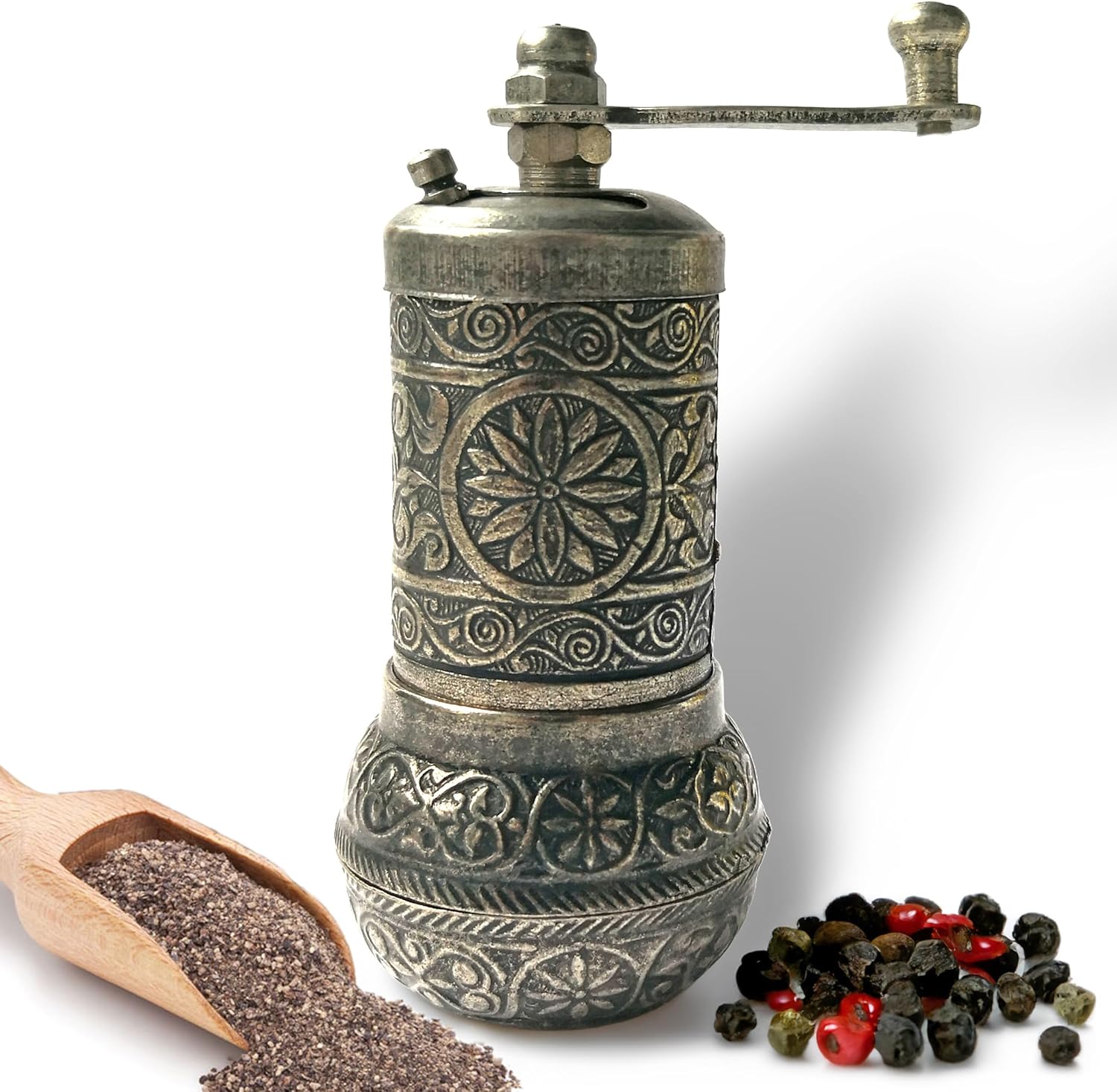 Molinillo de pimienta – Molinillo manual de especias – Molinillo de hierbas – Molinillo de pimienta – Molinillo de pimienta – Molinillo de especias